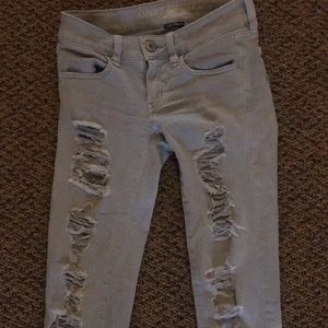 American Eagle Destroyed Jeggings